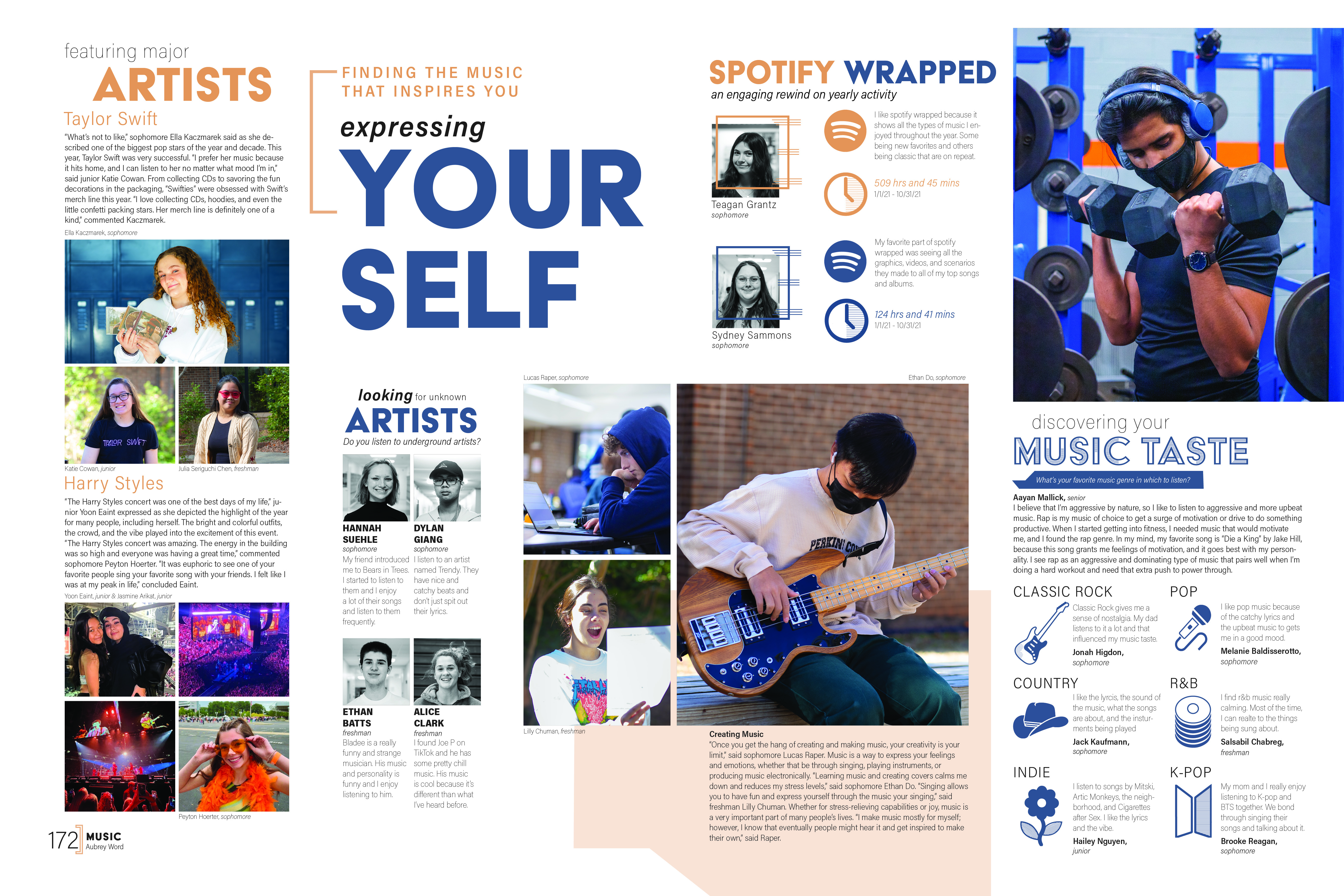 172-173 music spread
